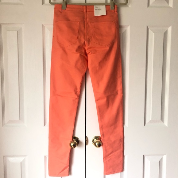 H&M Coral Skinny Jeans - Picture 2 of 4